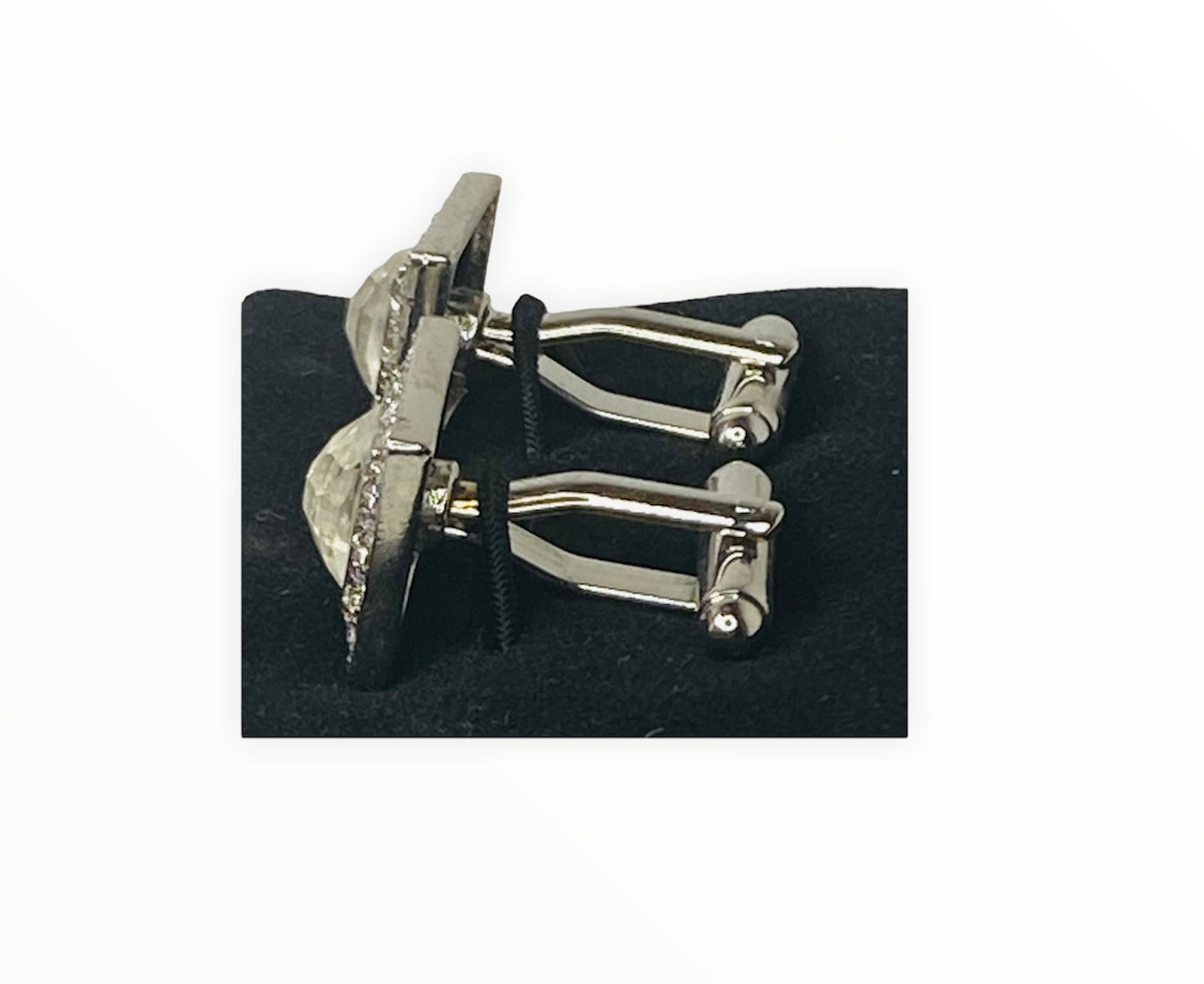 Men’s Rhinestone Cuff Links